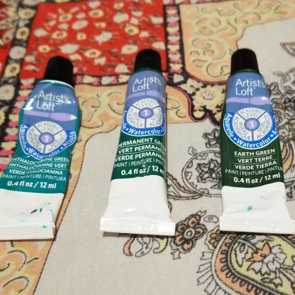 Watercolor paints